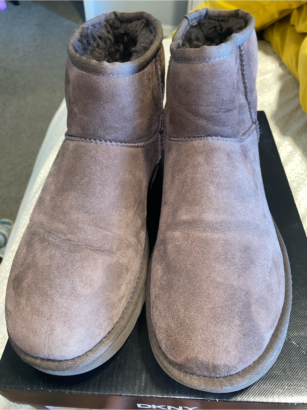 UGG Brown Ankle Boots - Size 11